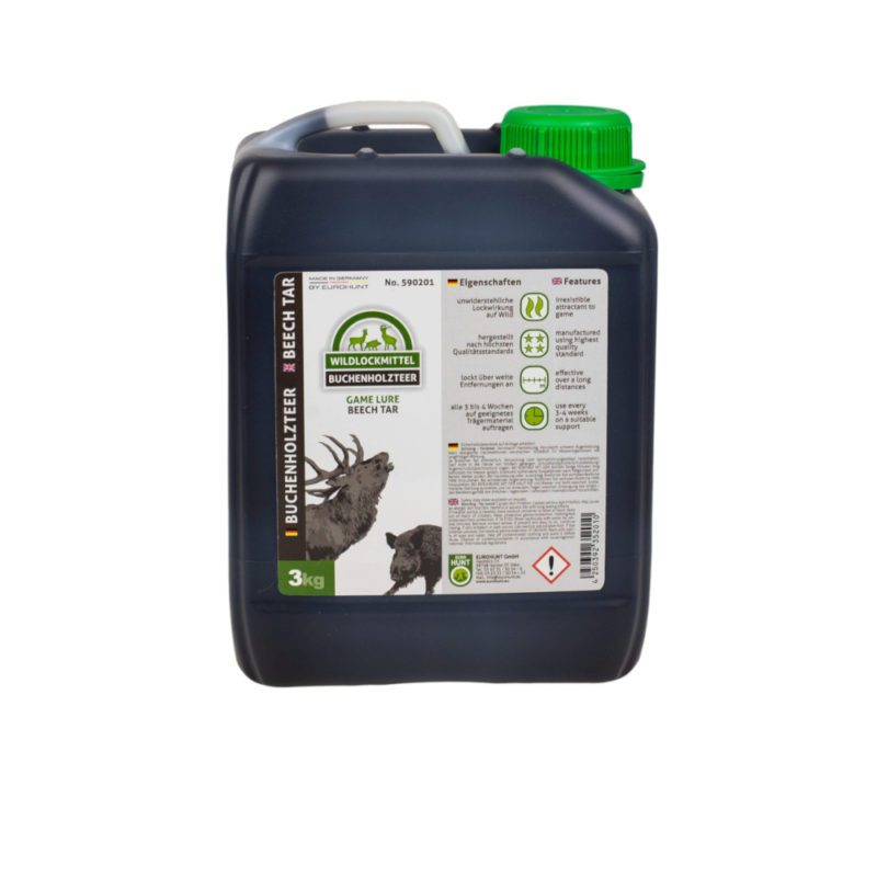 Eurohunt Resina de Haya 3KG para Jabalí y Ciervo