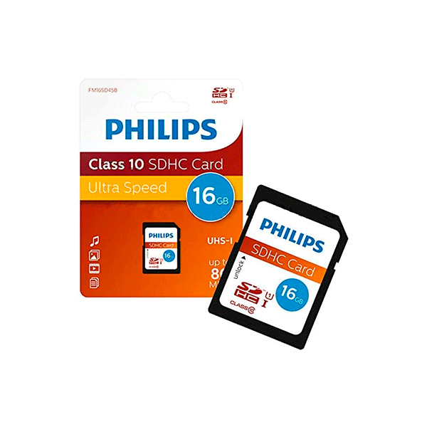 Tarjeta SD 16GB Clase 10
