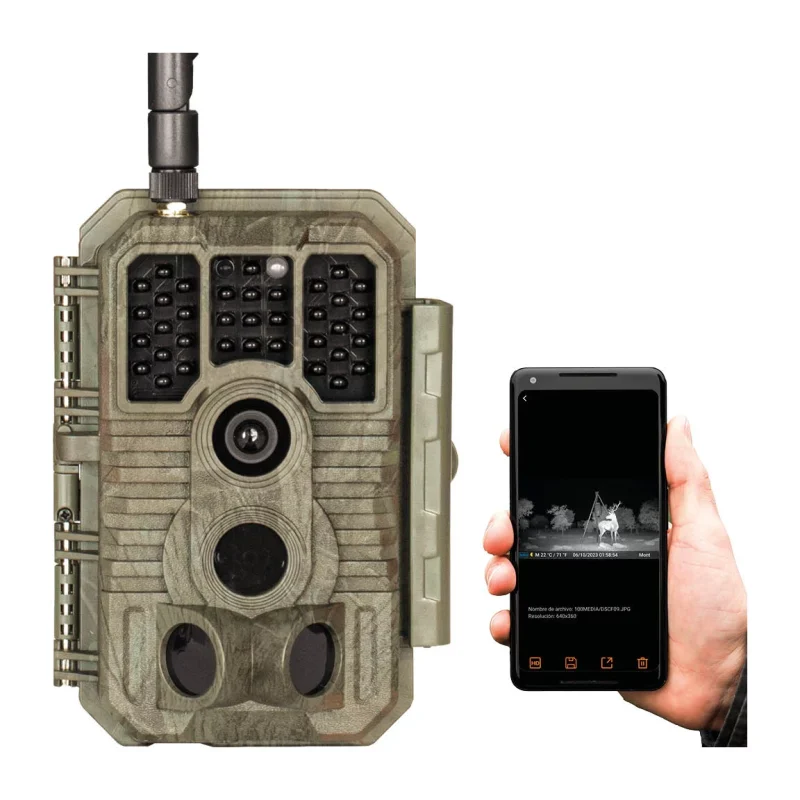 Cámara de caza GardePro X60P con envío de imágenes y batería