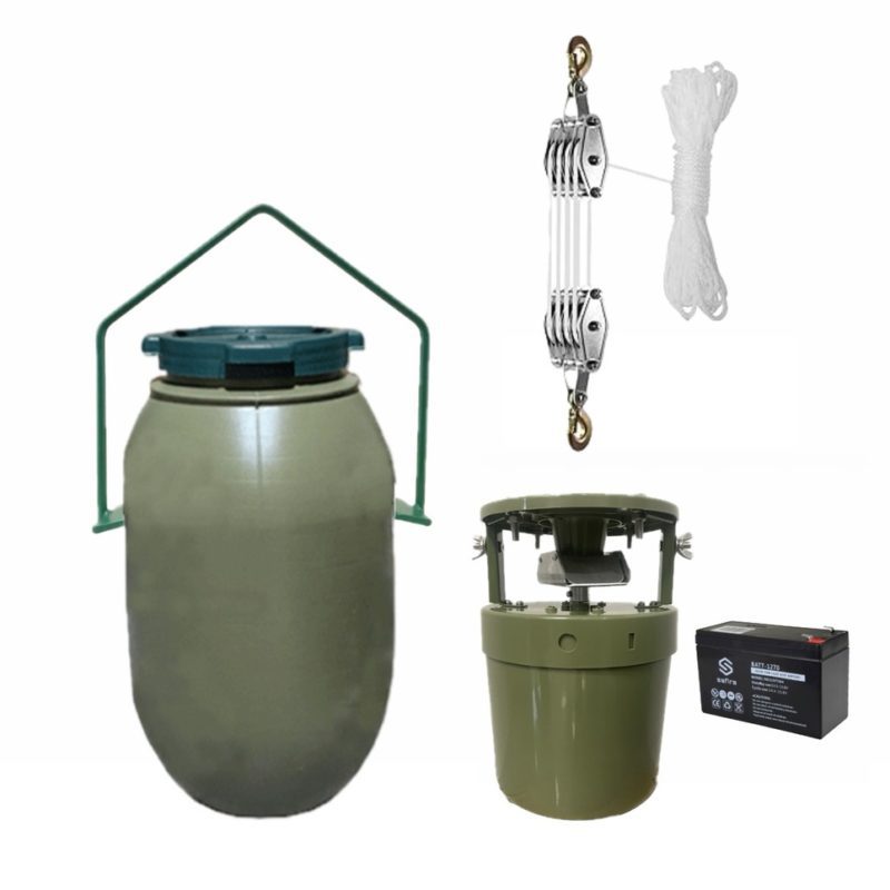 Pack Completo Dispensador Metálico HU23 con Bidón 60L